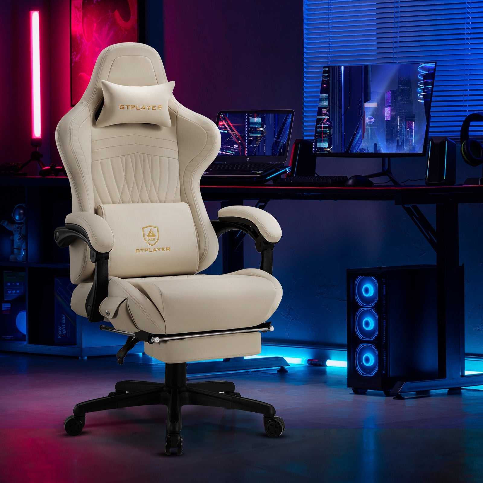 ACE Series Pro Musical Gaming Chair with 4D Surround Audio