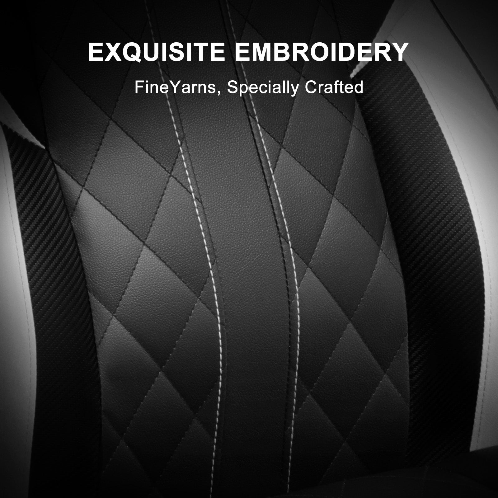 Premium Ergonomic Racing Gaming Chair with Adjustable Lumbar Support & Recline