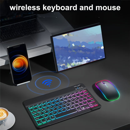 Ultra-Slim Backlit Wireless Keyboard and Mouse Set
