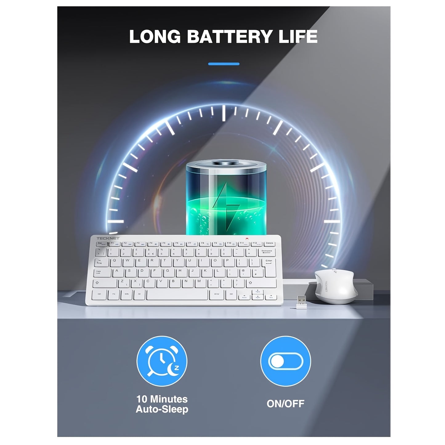 Wireless Mini Keyboard/Mouse Bundle