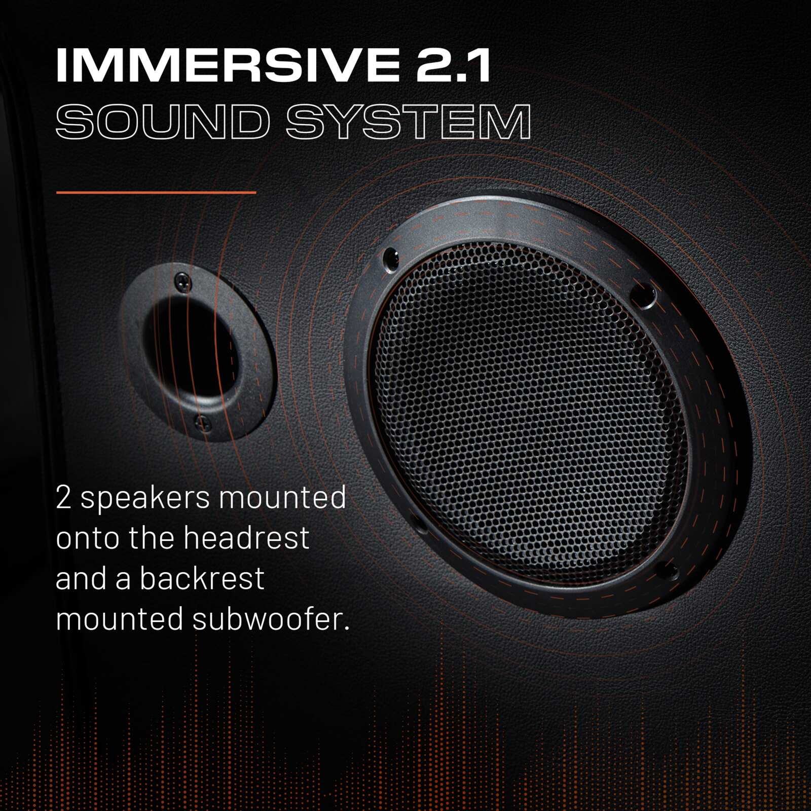 Officially Licensed PlayStation Legend 2.1 Audio Pedestal Gaming Chair White Blue