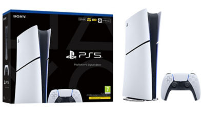 Next-Gen PlayStation 5 Digital Edition Console: Ultra-Fast 825GB SSD Gaming System