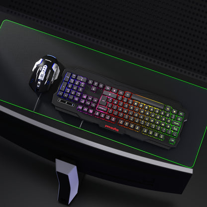Wired Gaming Keyboard with Multi Colour LED Backlights