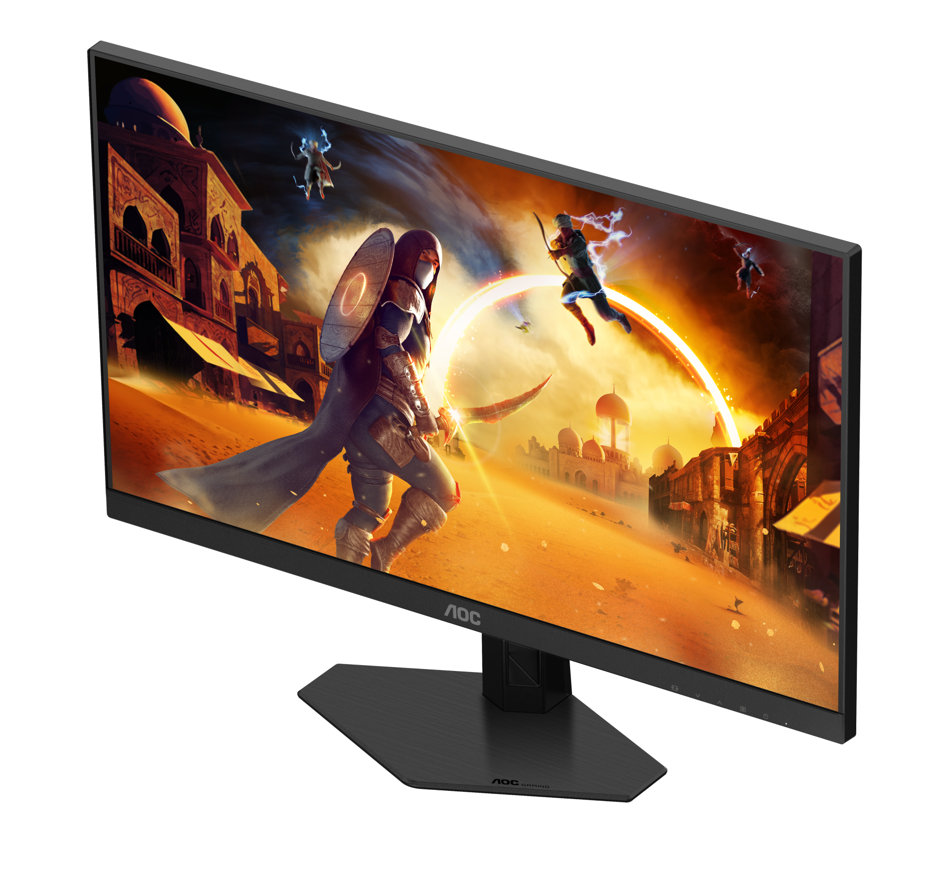 AOC 24G4HRE 24-inch Full HD Fast IPS 200Hz 0.5ms G-Sync Compatible Gaming Monitor