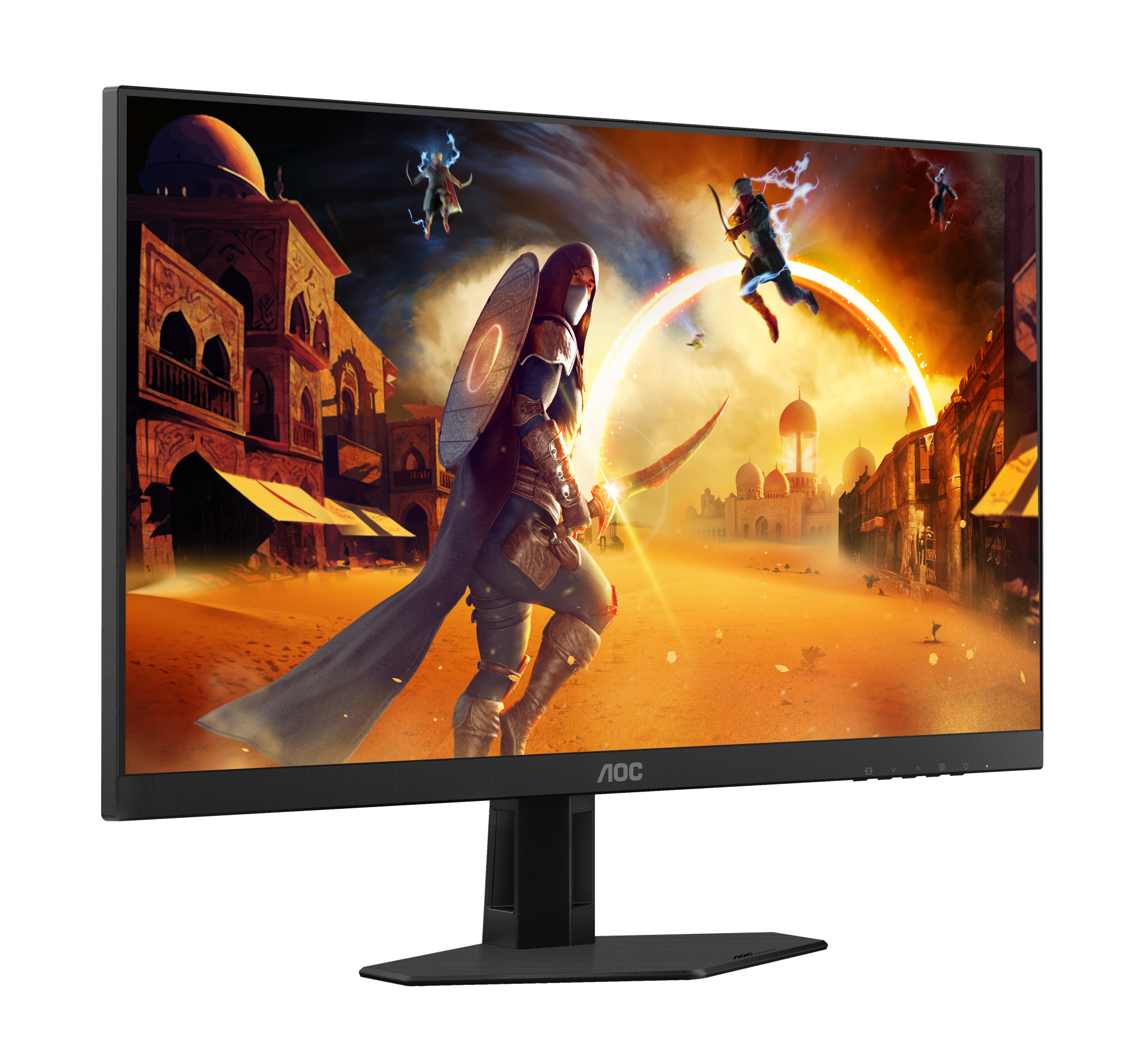 AOC 24G4HRE 24-inch Full HD Fast IPS 200Hz 0.5ms G-Sync Compatible Gaming Monitor