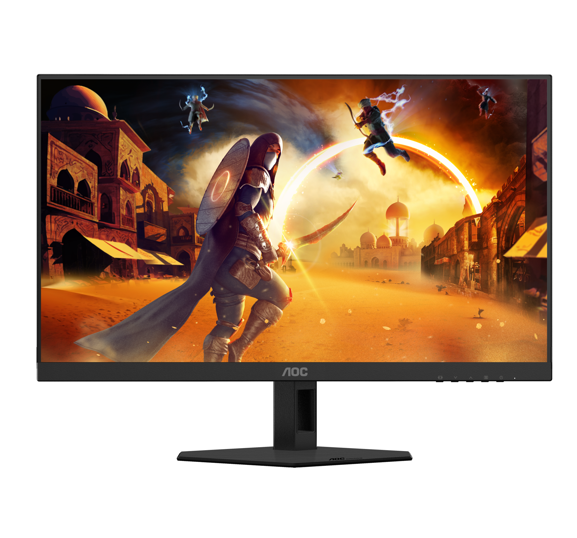 AOC 24G4HRE 24-inch Full HD Fast IPS 200Hz 0.5ms G-Sync Compatible Gaming Monitor