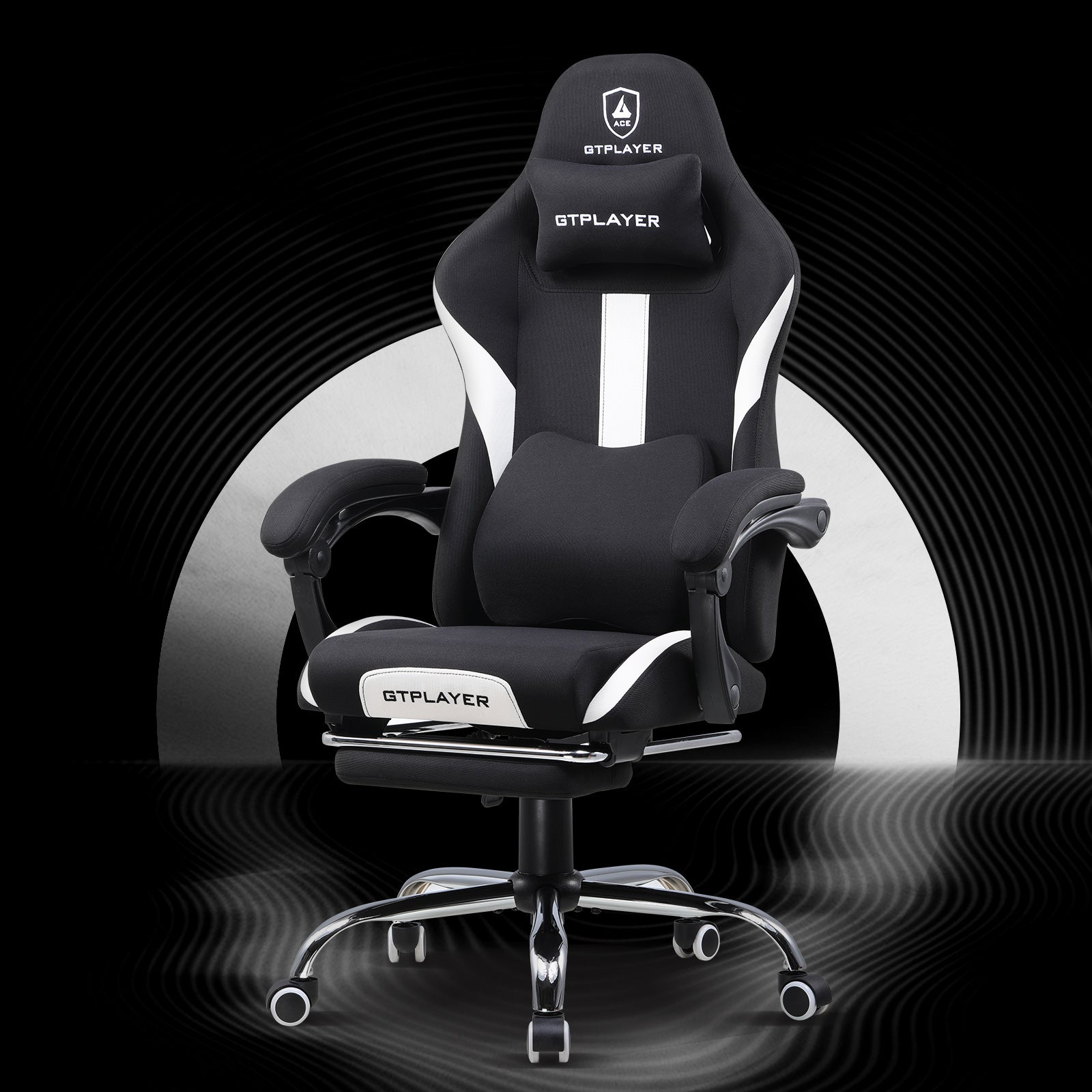 Premium Ergonomic Gaming Chair with Retractable Footrest - GT905 Series
