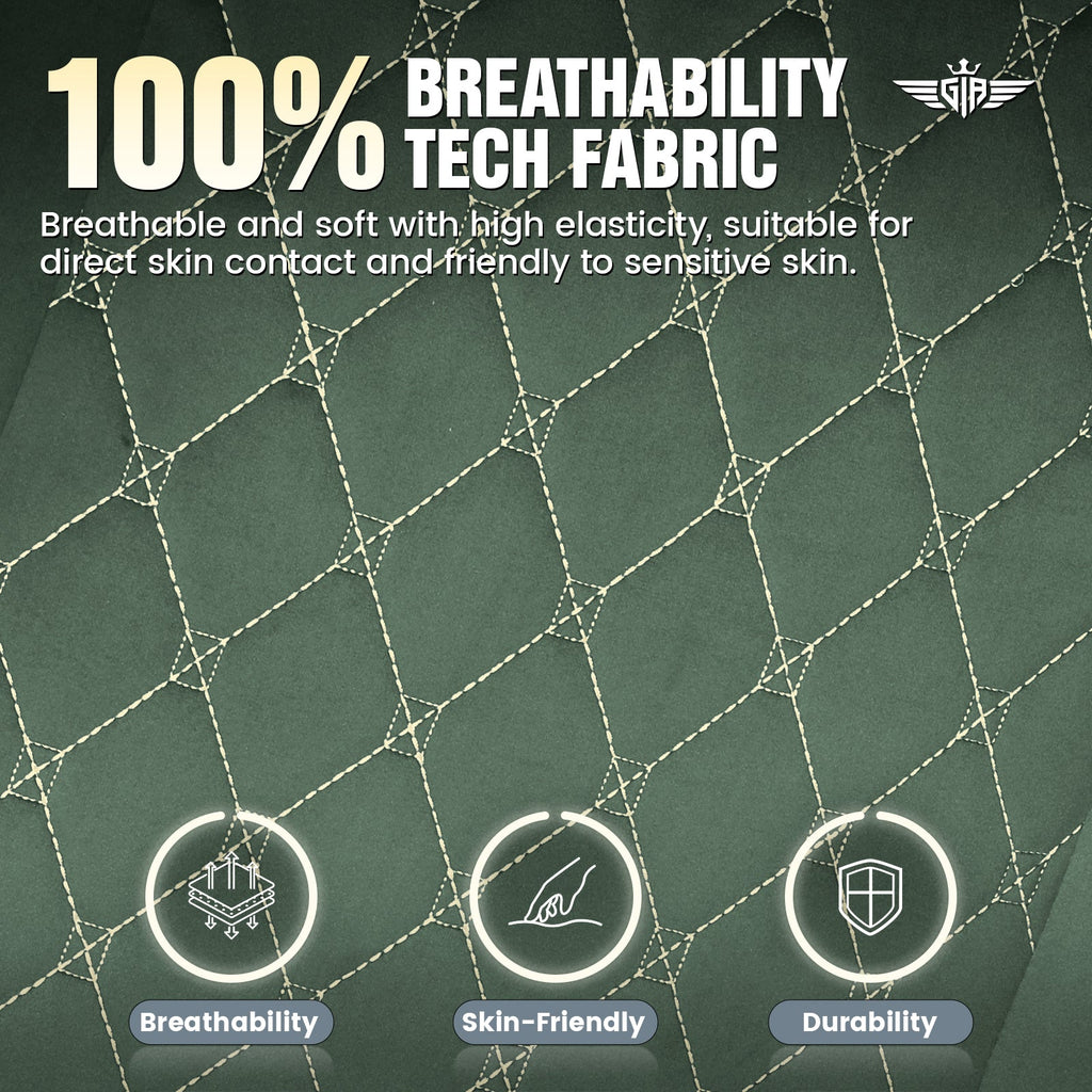 GTPLAYER GT830 Fabric Ergonomic Gaming Chair with Adjustable Lumbar Support