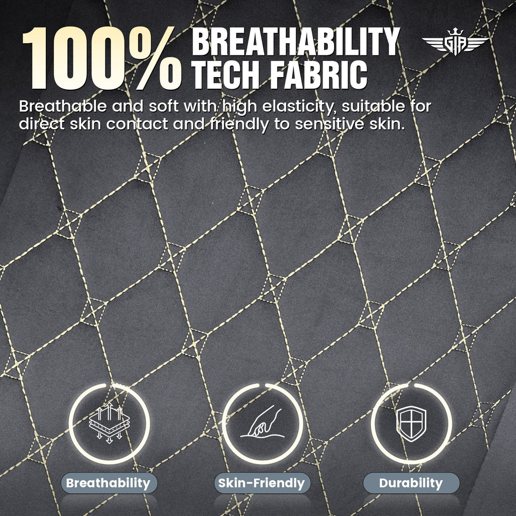 GTPLAYER GT830 Fabric Ergonomic Gaming Chair with Adjustable Lumbar Support