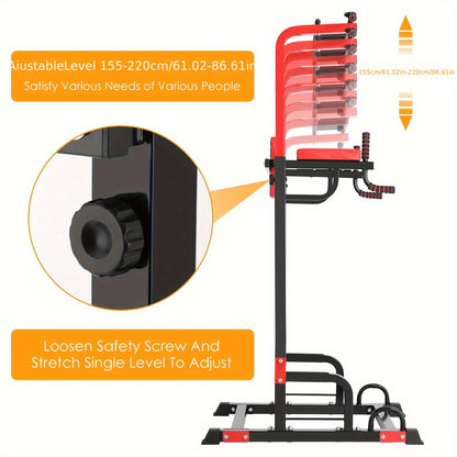 LIFERUN Heavy Duty Pull Up Bar For Home Gym 200kg Capacity Black