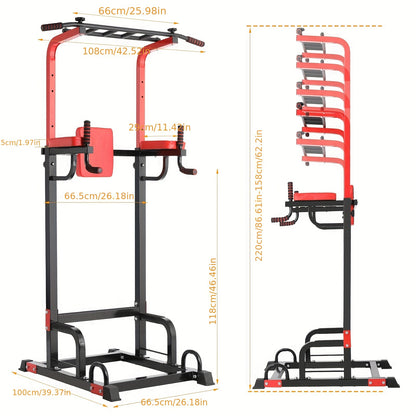 LIFERUN Heavy Duty Pull Up Bar For Home Gym 200kg Capacity Black