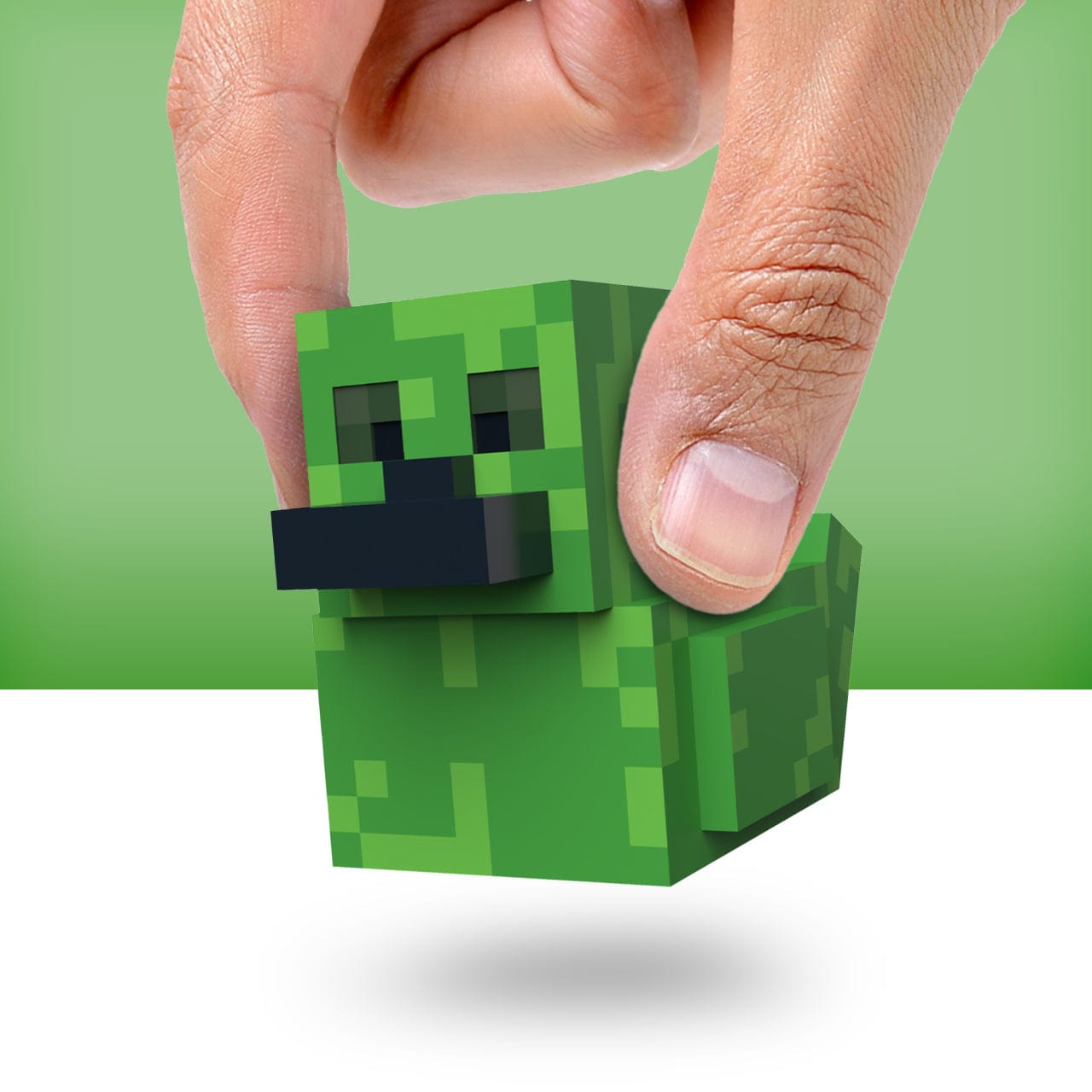Official Minecraft Creeper Mini TUBBZ Cosplaying Rubber Duck Collectable Figure