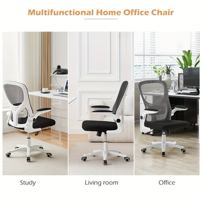 CLIPOP Office Chair with Adjustable Lumbar Support and Armrests