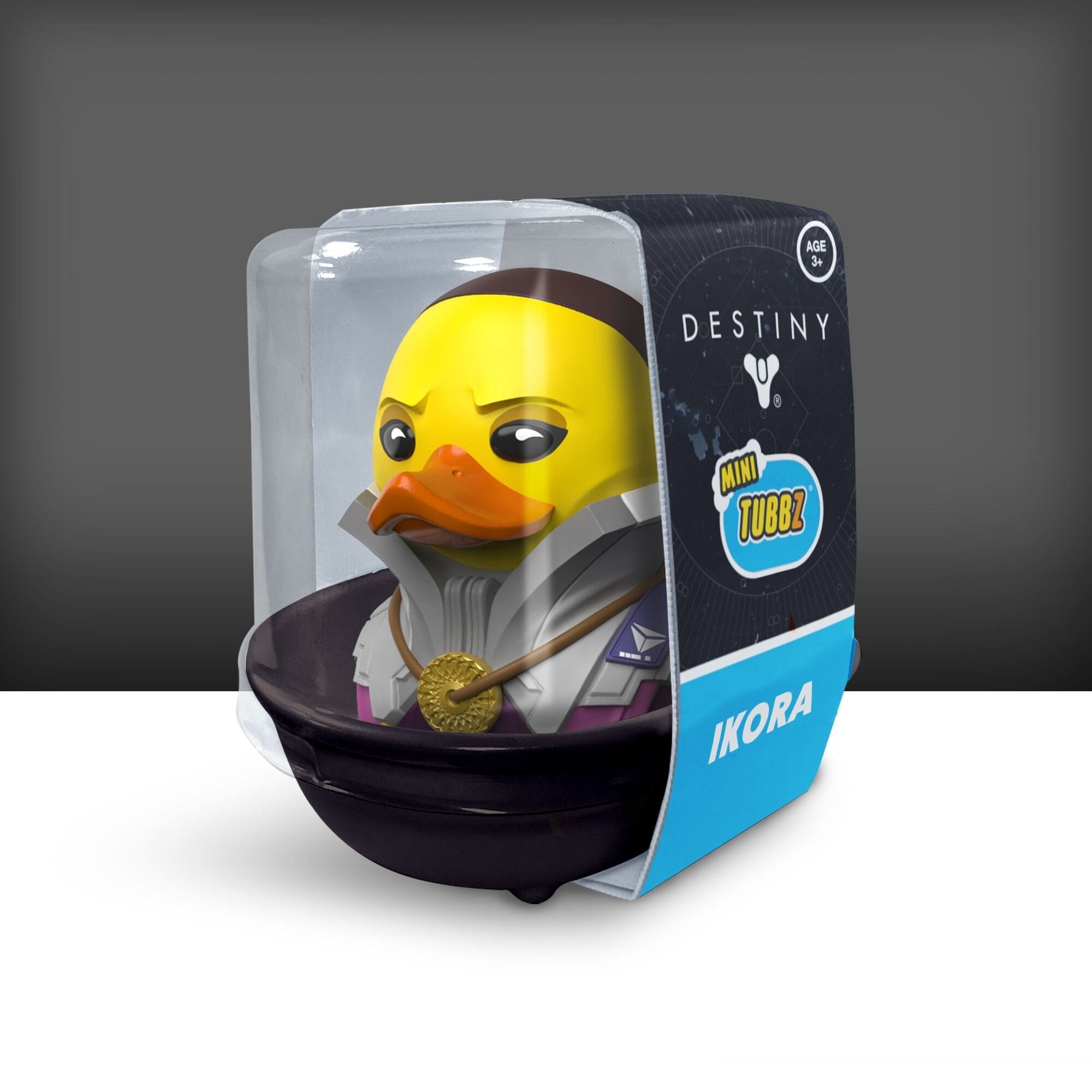 Destiny Ikora Rey TUBBZ Mini Collectible Figure: Iconic Gaming Character Duck Figurine