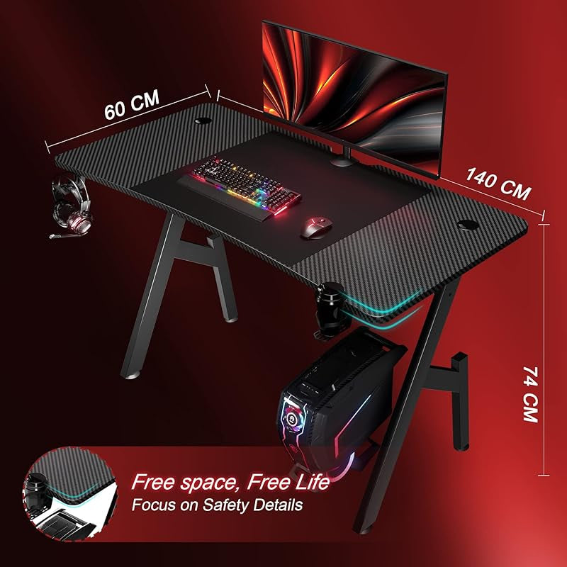 Luxury Large Computer Gaming Desk