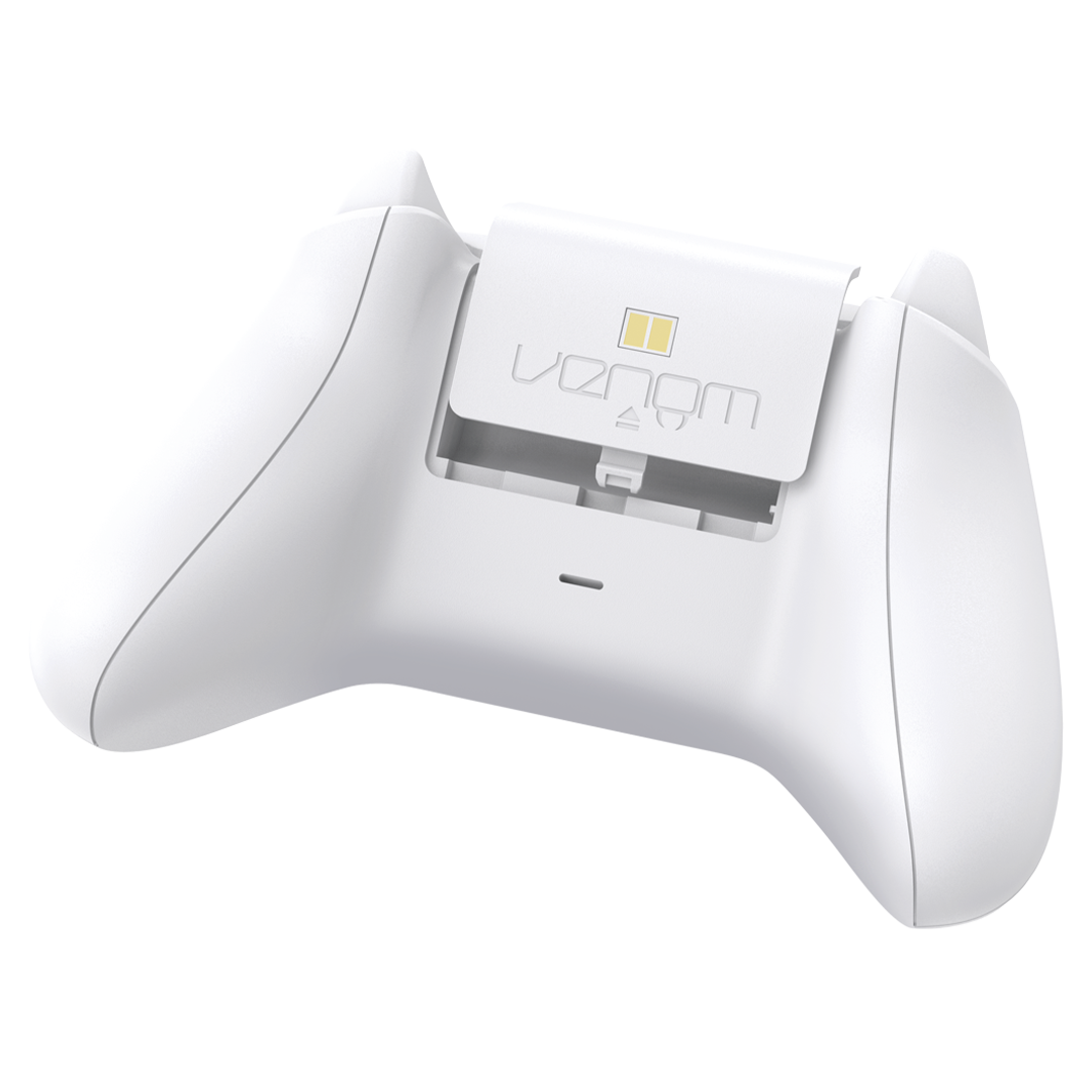 Venom Single Xbox Controller Fast Charging Dock Station, 850mAh Battery White