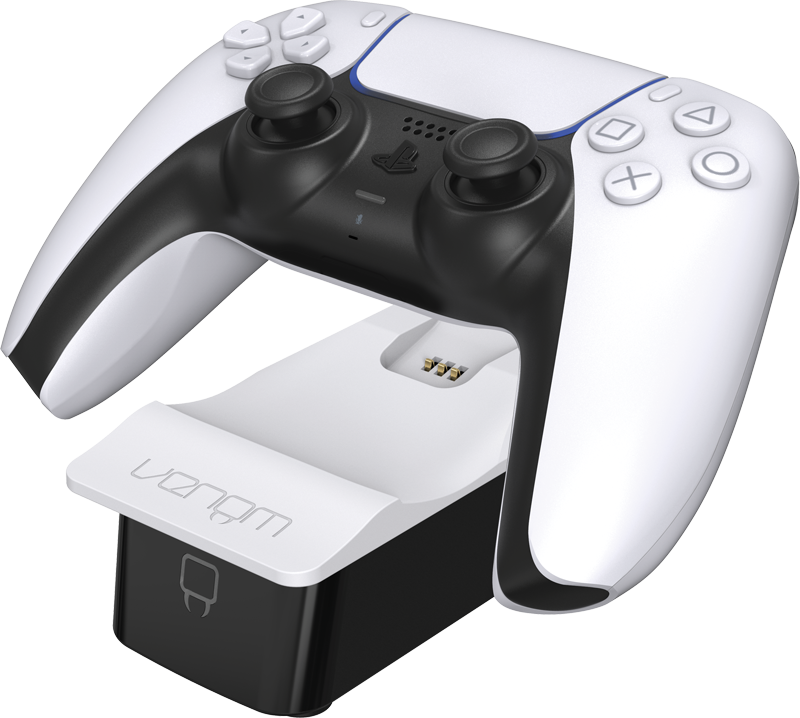 Venom PS5 Single Controller Rapid Charge Docking Station White