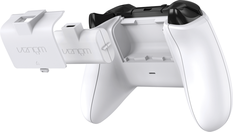 Venom Xbox Series X|S & One High Capacity Rechargeable Battery Packs - White Twin