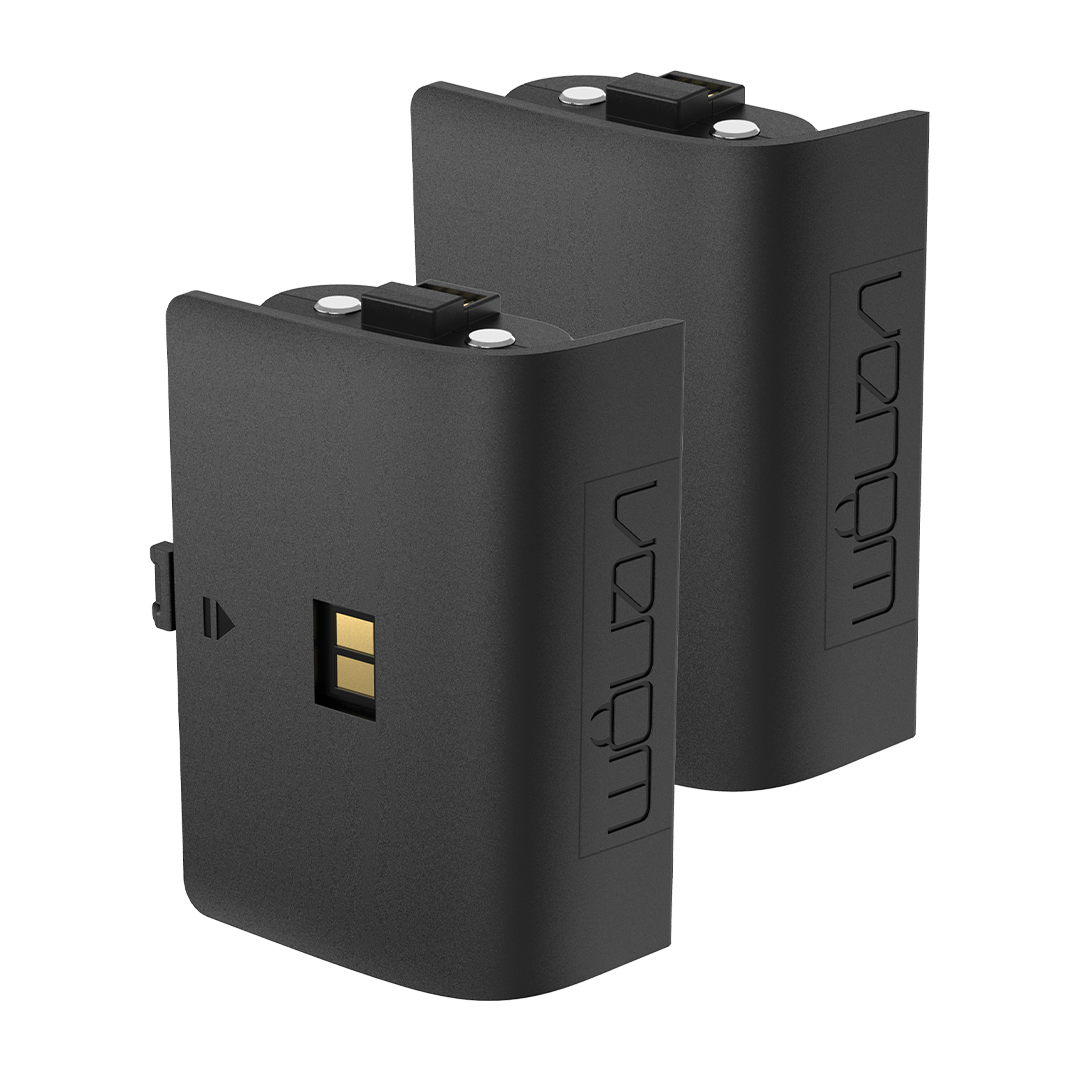 Venom Xbox Series X/S Controller Rechargeable Battery Twin Pack - Black
