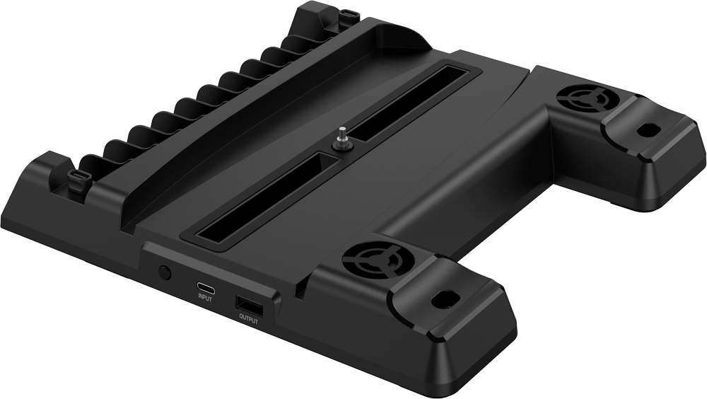 Venom PS5 Vertical Console Stand with DualSense Charging, Cooling Fans, Media Storage