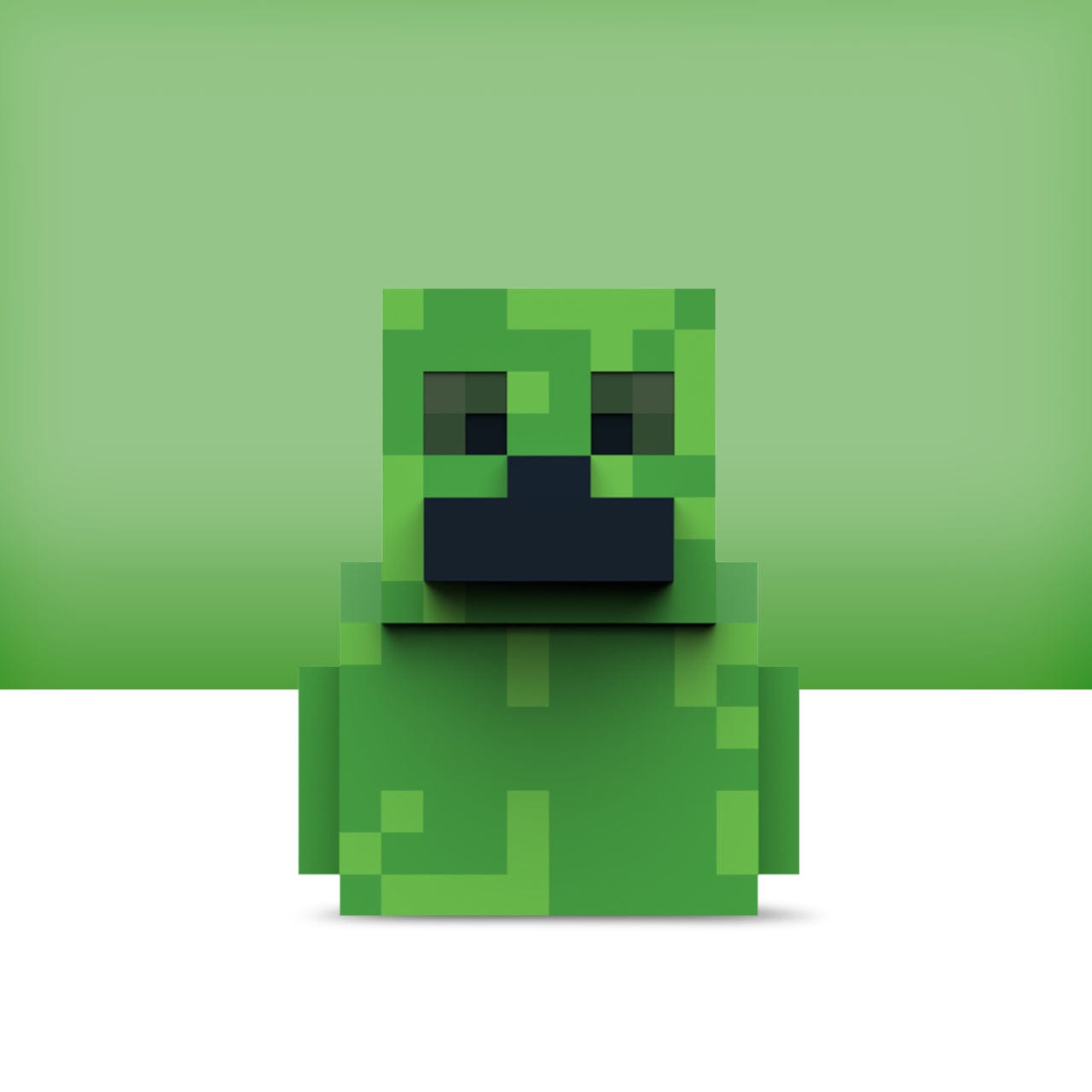 Official Minecraft Creeper Mini TUBBZ Cosplaying Rubber Duck Collectable Figure
