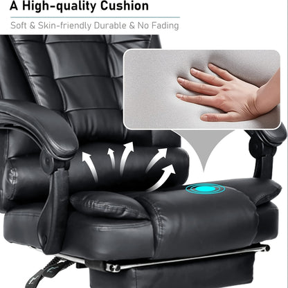 OYAJIA Executive PU Leather Office Chair