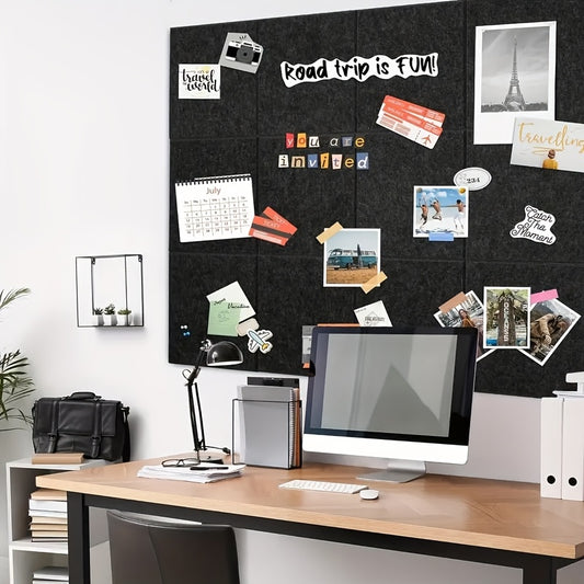 6pcs Self-Adhesive Bulletin Board Panels