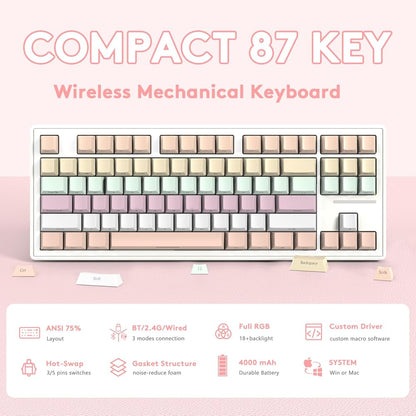 Wireless Mechanical Gaming Keyboard
