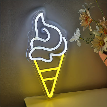 Space Cat/Ice Cream/Burger/Coffee Neon Signs