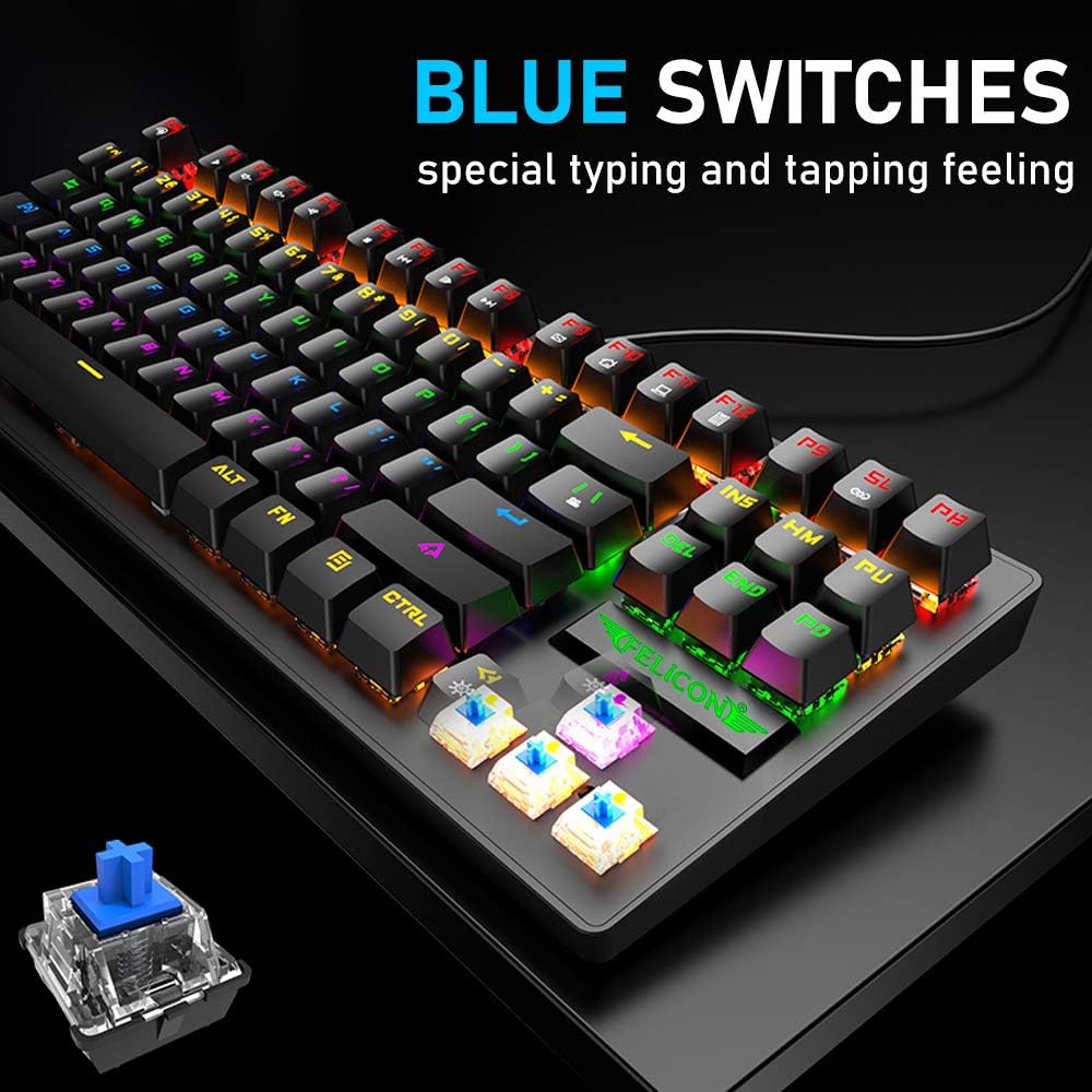 K2 Wired Gaming Keyboard/Mouse Bundle