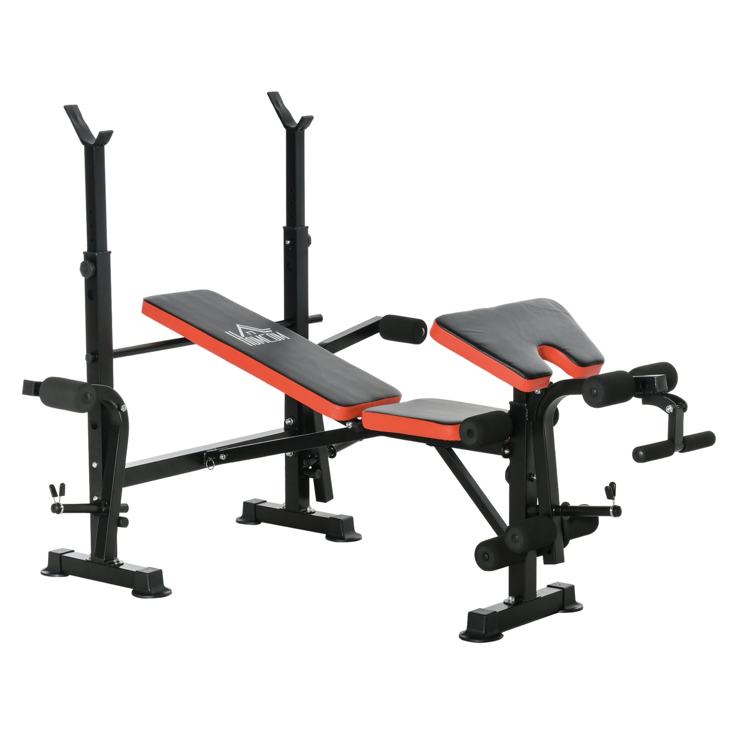 Adjustable Weight Bench With Leg Developer For Home Gym Station