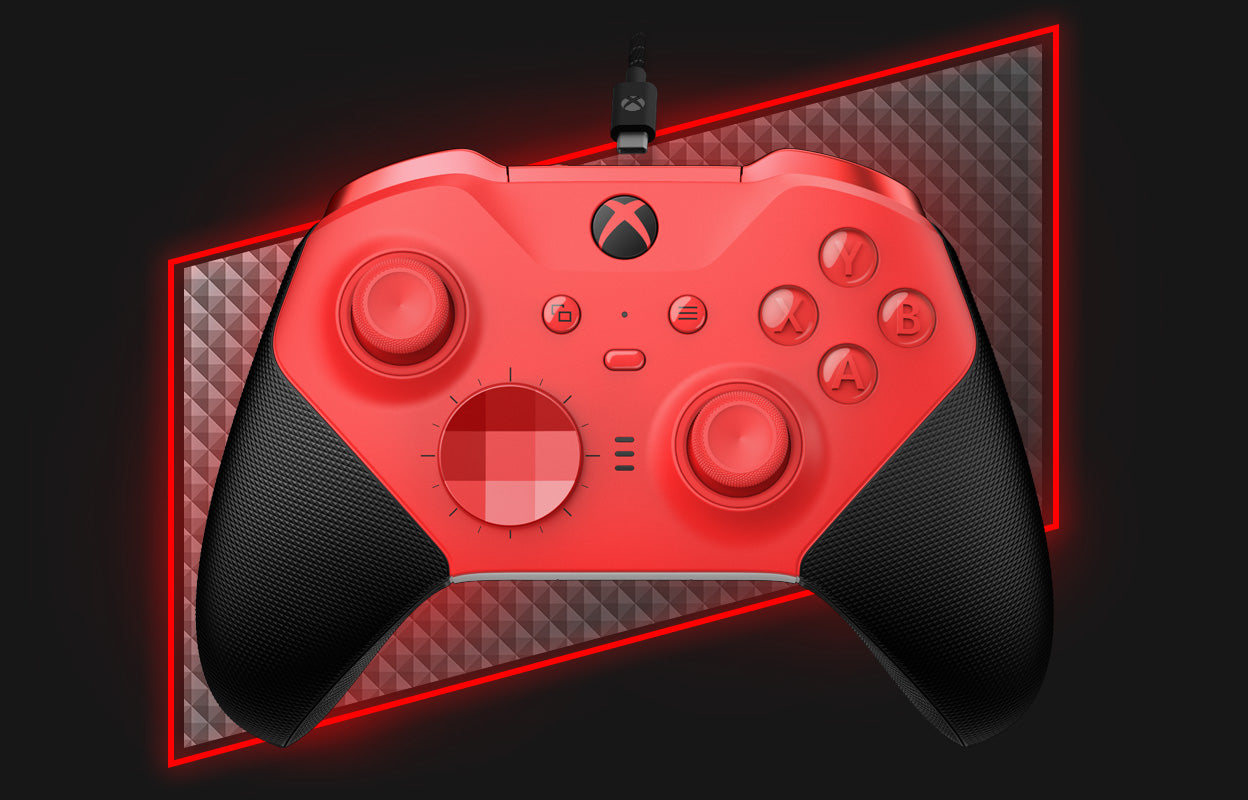 Xbox Elite Wireless Controller Series 2 Core Red Gaming Pad