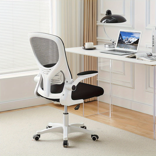 CLIPOP Office Chair with Adjustable Lumbar Support and Armrests