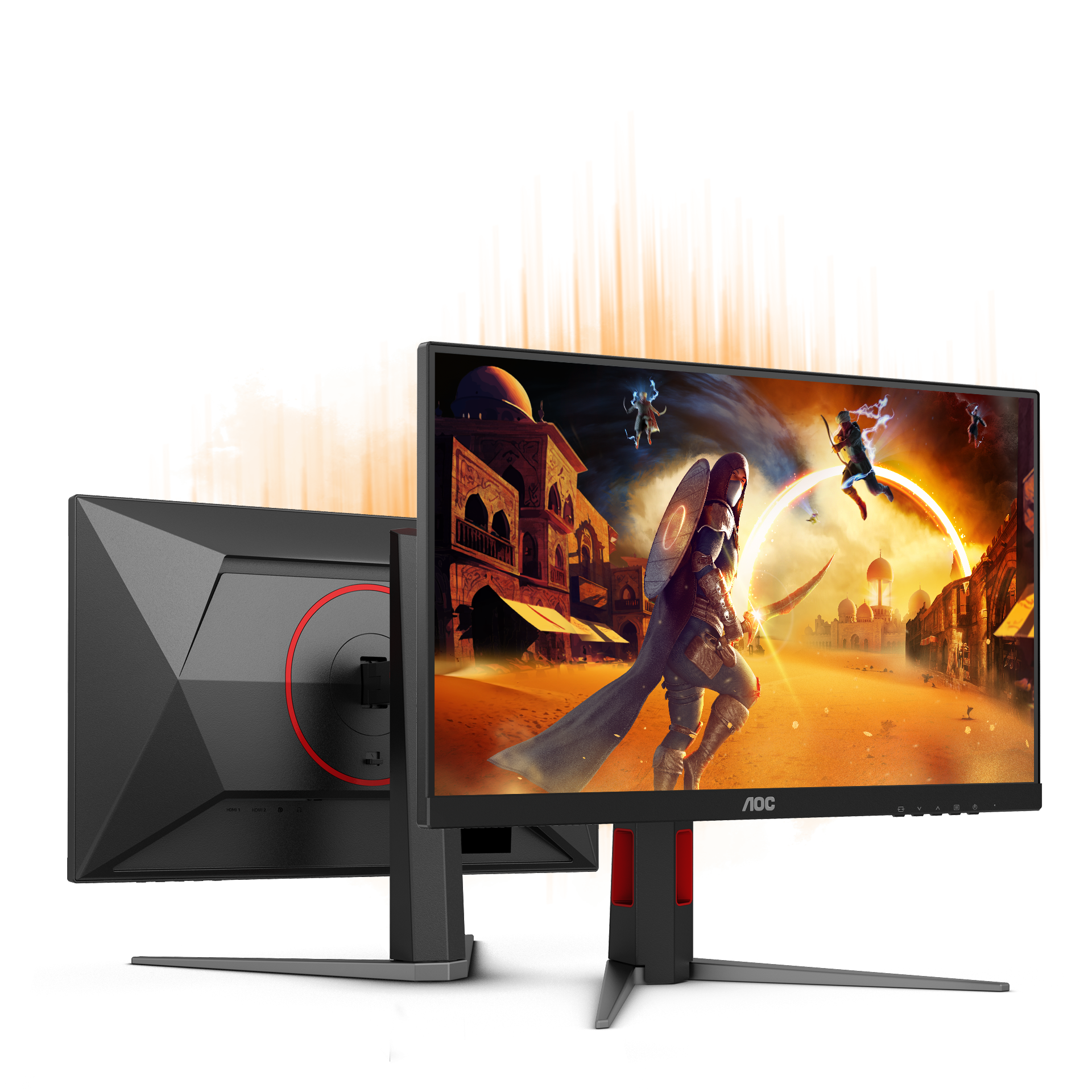 AOC 24G4HA 24-inch Full HD 200Hz 1ms IPS Gaming Monitor with G-Sync