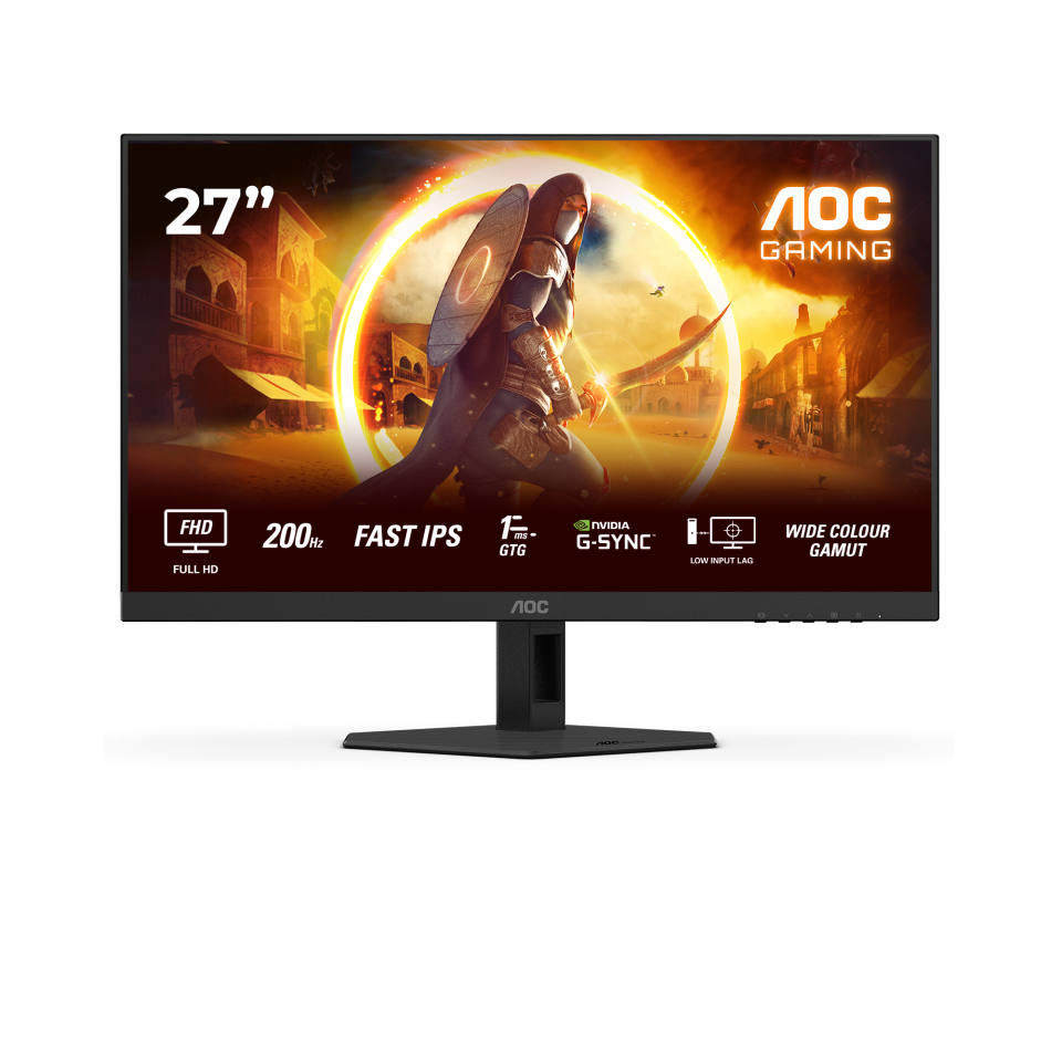AOC 27G4HRE 27-inch Full HD Fast IPS 200Hz 1ms GtG Gaming Monitor