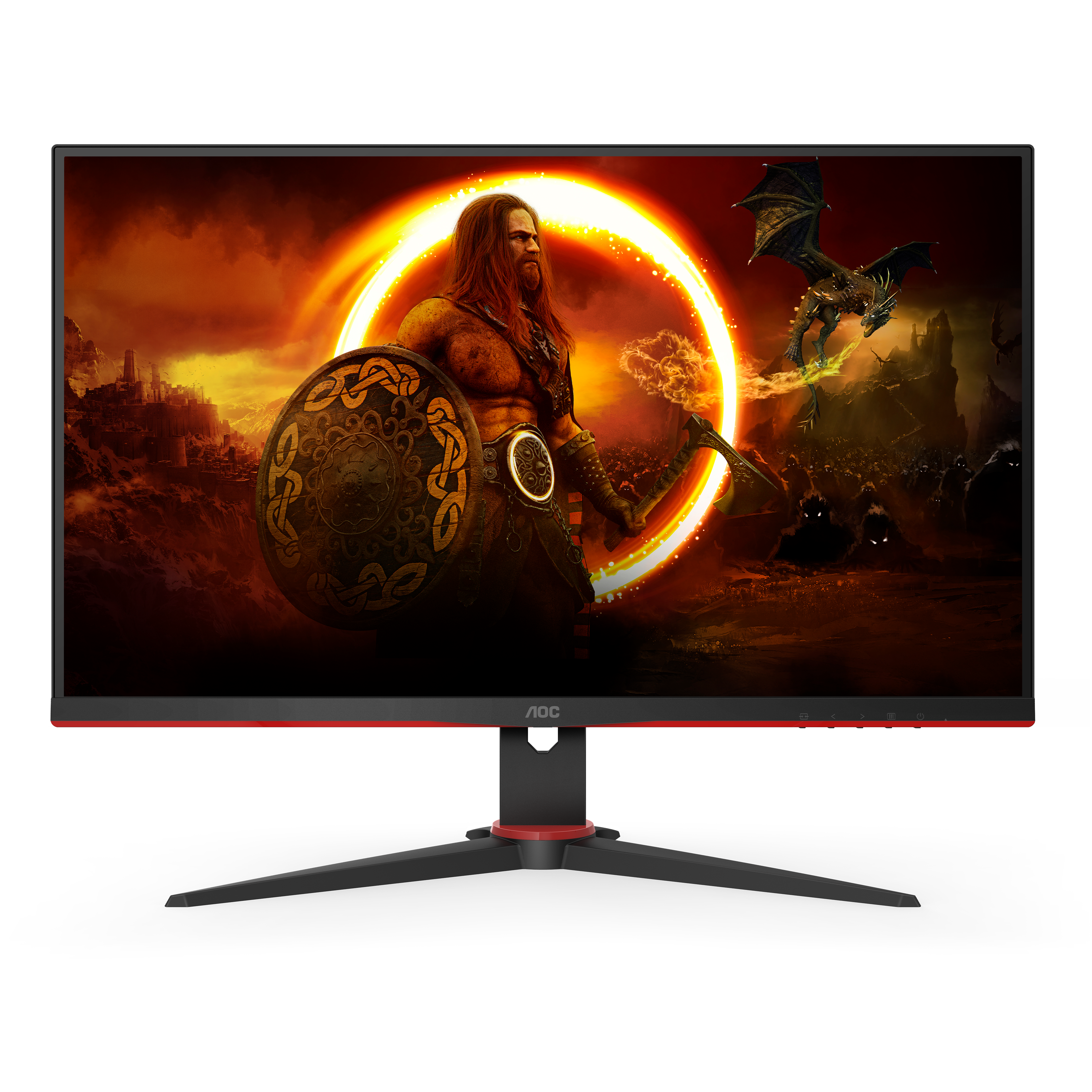AOC 24G2SPAE/BK 23.8-inch IPS 165Hz 1ms Full HD G-SYNC Gaming Monitor
