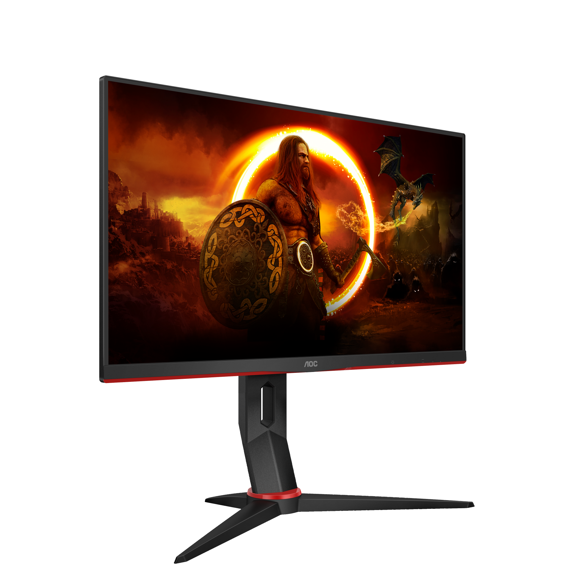 AOC 24G2SP/BK 23.8-inch IPS 165Hz 1ms Gaming Monitor with FreeSync Premium
