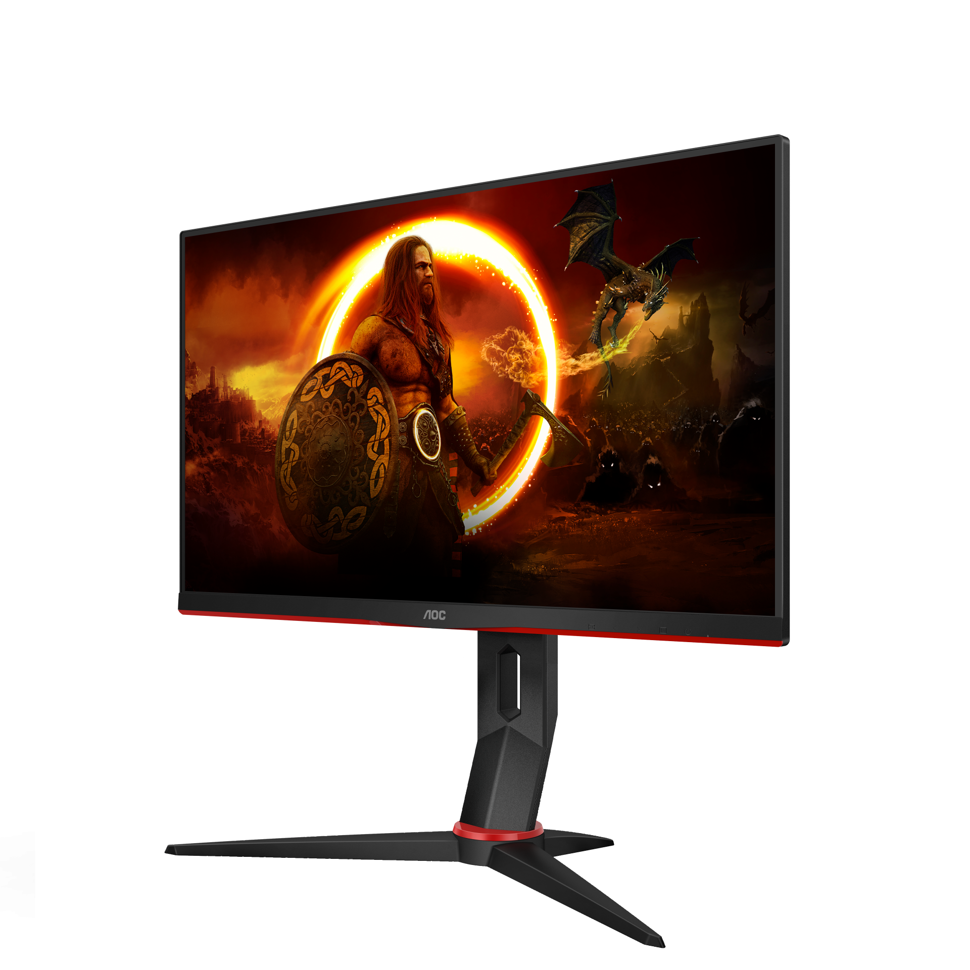 AOC 24G2SP/BK 23.8-inch IPS 165Hz 1ms Gaming Monitor with FreeSync Premium