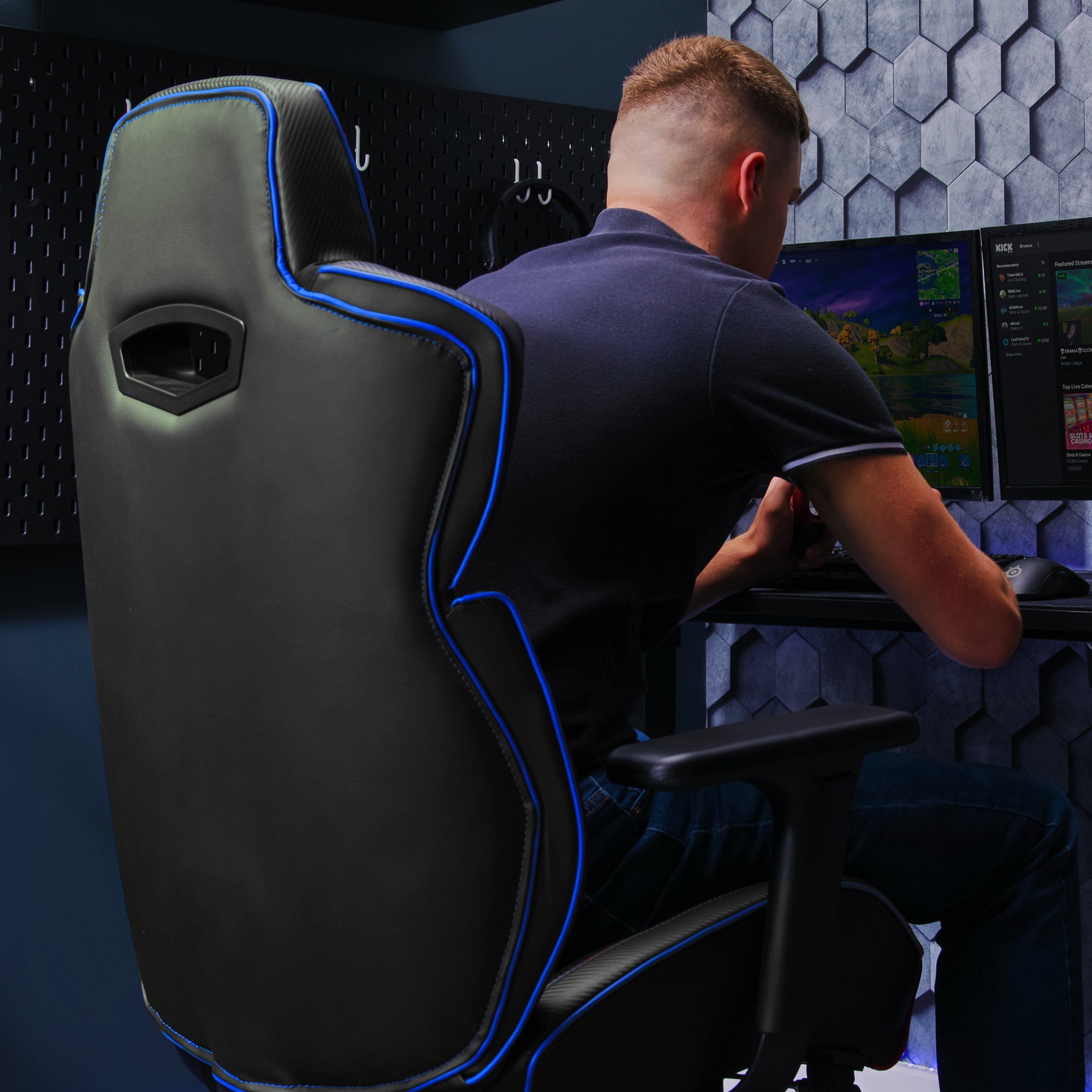 X Rocker Drogon Ergonomic PC Gaming Office Chair with 3D Adjustable Armrests