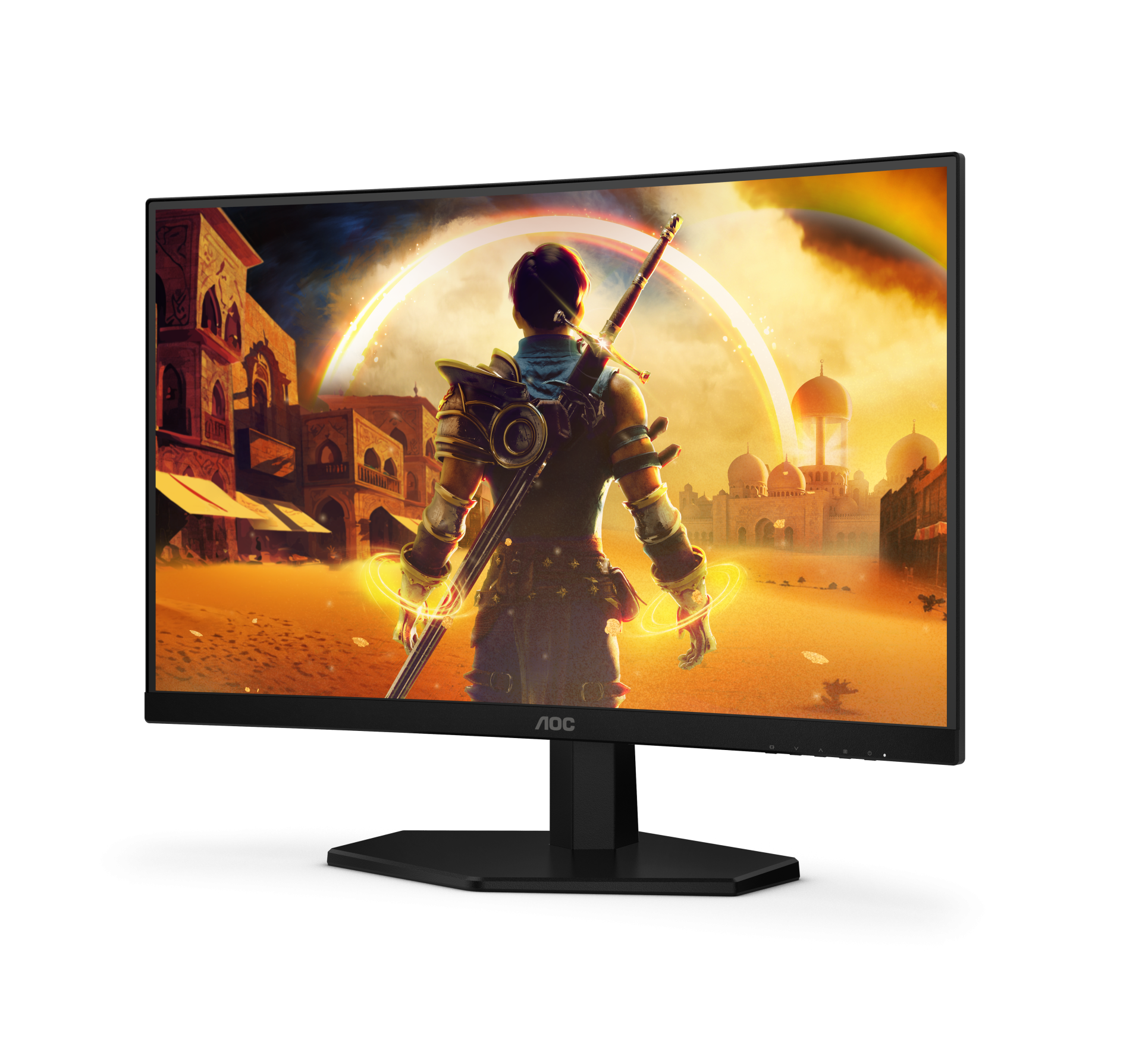 AOC C24G42E 24-inch Curved 180Hz 1ms Fast VA Gaming Monitor