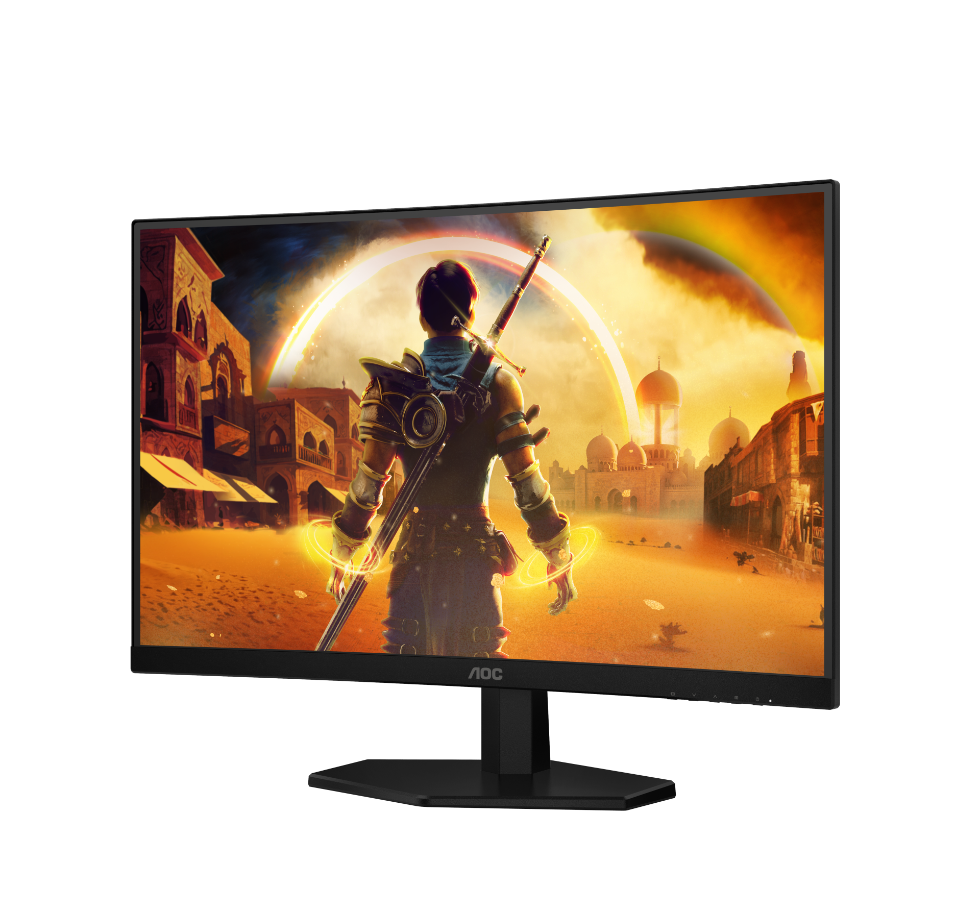 AOC C27G42E 27-inch Curved Fast VA Gaming Monitor 180Hz 1ms HDR10