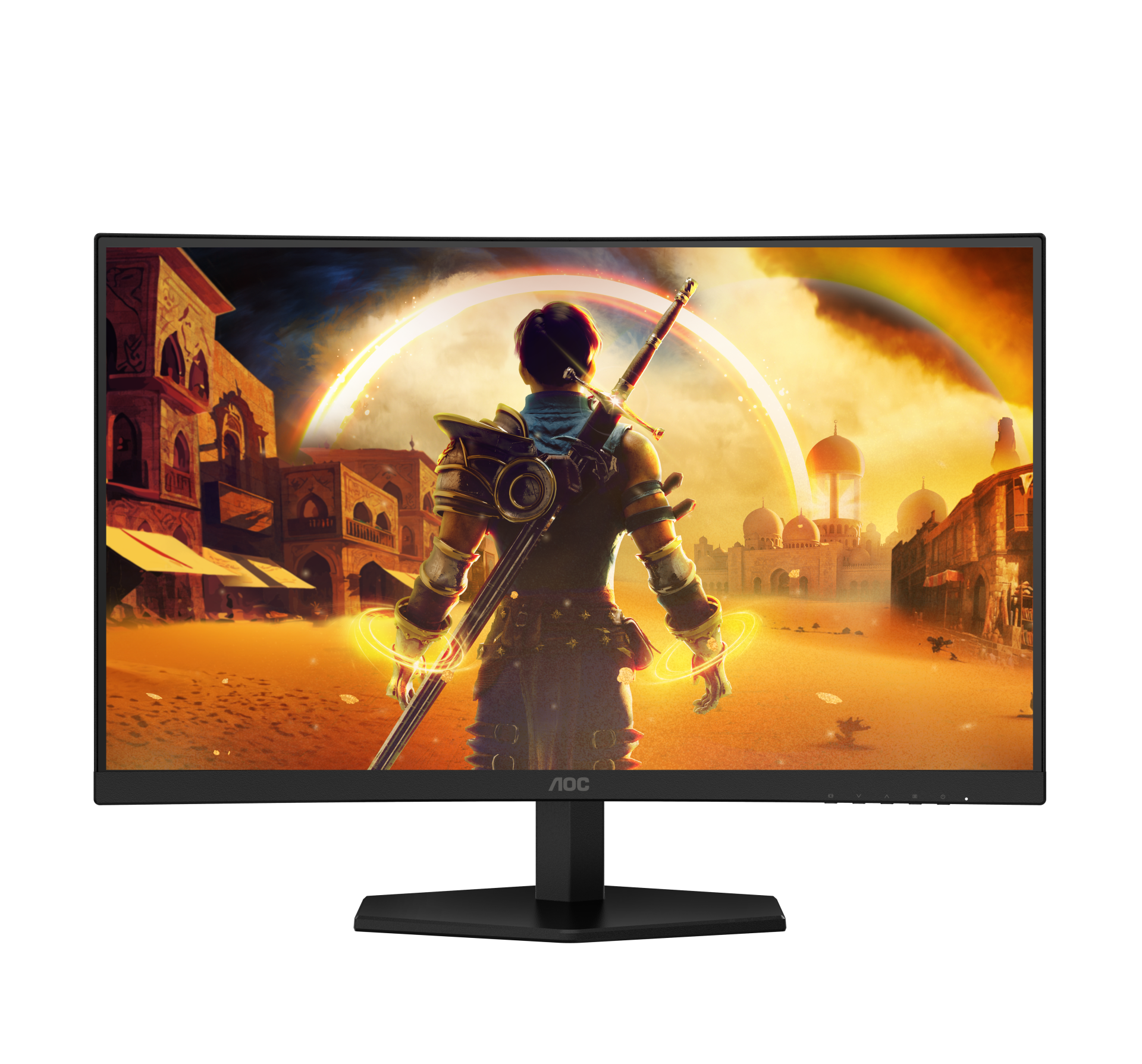 AOC C27G42E 27-inch Curved Fast VA Gaming Monitor 180Hz 1ms HDR10