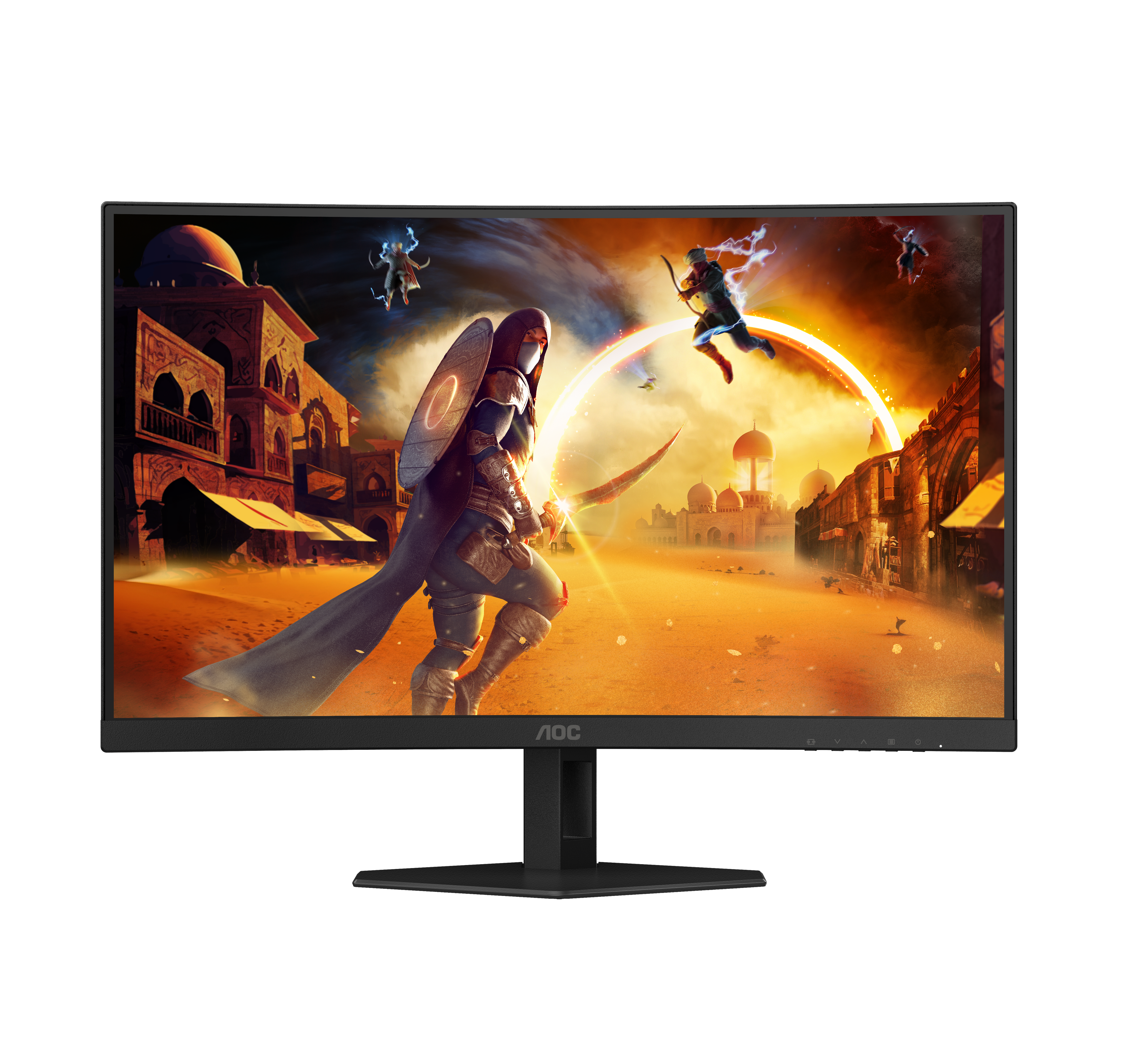 AOC C27G4ZXE 27-inch Curved Gaming Monitor: 280Hz Fast VA, 0.3ms Response