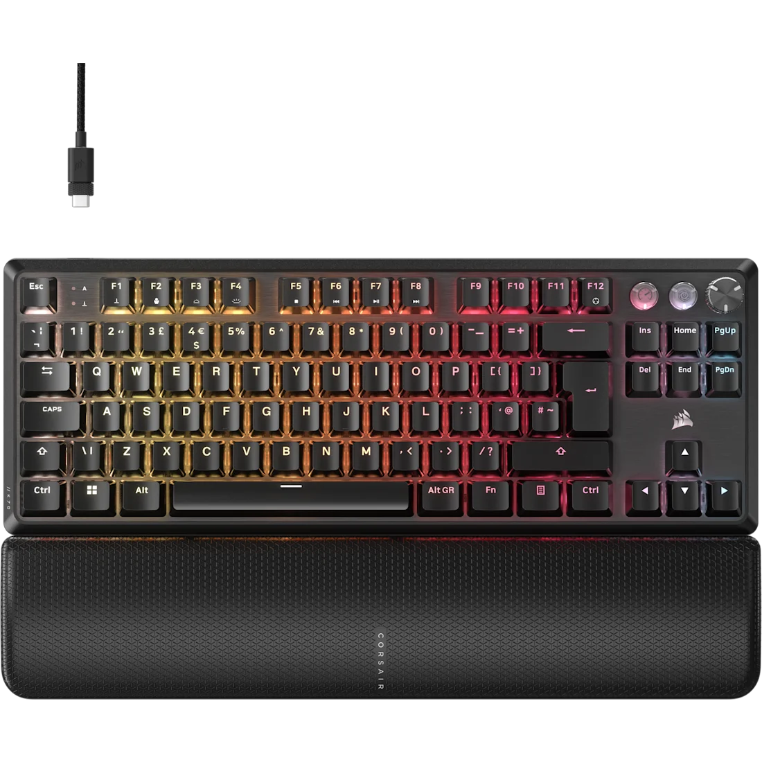 Corsair K70 PRO TKL High-Performance Hall Effect Gaming Keyboard with Rapid Trigger