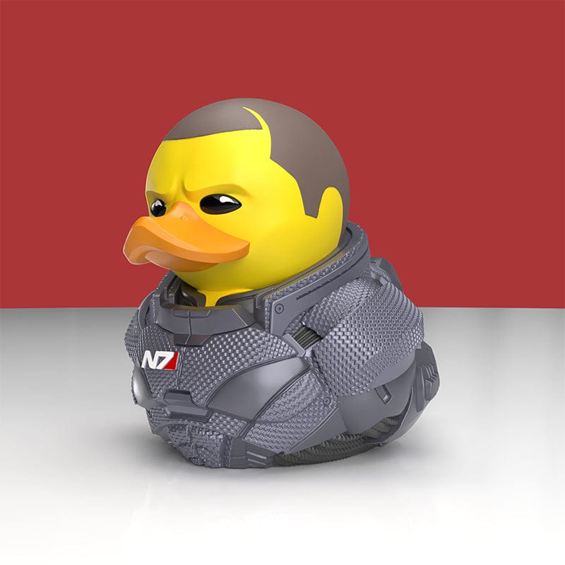 Mass Effect Commander Shepard Male Mini TUBBZ Cosplaying Duck Collectible Figure