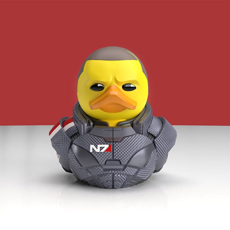 Mass Effect Commander Shepard Male Mini TUBBZ Cosplaying Duck Collectible Figure