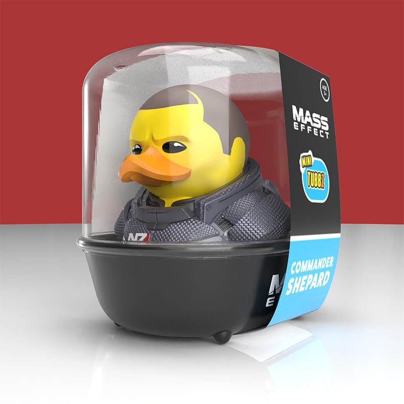 Mass Effect Commander Shepard Male Mini TUBBZ Cosplaying Duck Collectible Figure