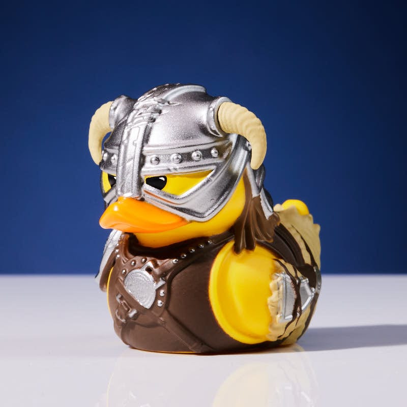 Official Skyrim Dovahkiin Mini TUBBZ Collectible Cosplaying Duck Figure