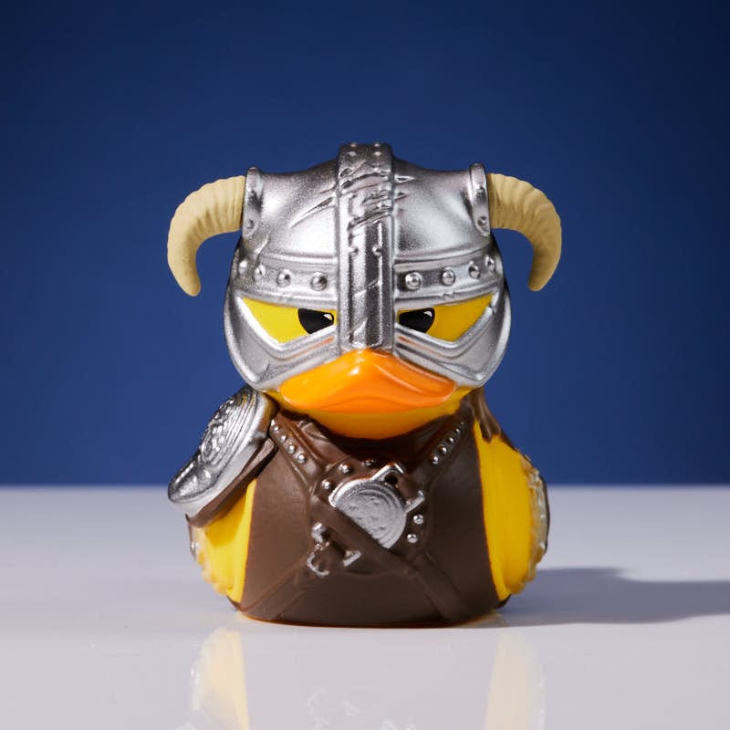 Official Skyrim Dovahkiin Mini TUBBZ Collectible Cosplaying Duck Figure