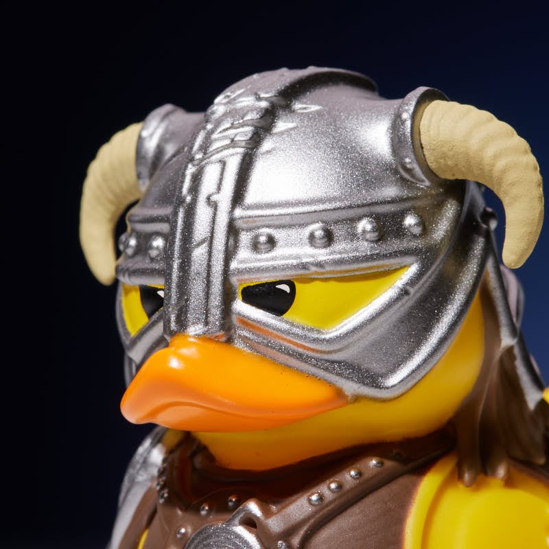 Official Skyrim Dovahkiin Mini TUBBZ Collectible Cosplaying Duck Figure
